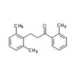CAS 登录号：898754-26-2， 3-(2,6-二甲基苯基)-1-(2-甲基苯基)-1-丙酮