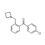 CAS#: 898754-77-3, [2-(1-Azetidinylmethyl)phenyl](4-chlorophenyl)methanone