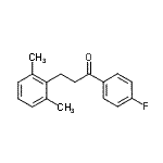 CAS#: 898754-79-5, 3-(2,6-Dimethylphenyl)-1-(4-fluorophenyl)-1-propanone