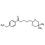 CAS#: 898755-39-0, 5-(5,5-Dimethyl-1,3-dioxan-2-yl)-1-(4-ethylphenyl)-1-pentanone