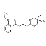 CAS#: 898755-75-4, 4-(5,5-Dimethyl-1,3-dioxan-2-yl)-1-(2-ethoxyphenyl)-1-butanone