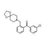CAS#: 898756-00-8, (3-Chlorophenyl)[2-(1,4-dioxa-8-azaspiro[4.5]dec-8-ylmethyl)phenyl]methanone