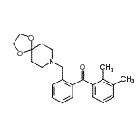 CAS#: 898756-07-5, (2,3-Dimethylphenyl)[2-(1,4-dioxa-8-azaspiro[4.5]dec-8-ylmethyl)phenyl]methanone