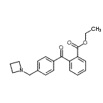 CAS#: 898756-25-7, Ethyl 2-[4-(1-azetidinylmethyl)benzoyl]benzoate