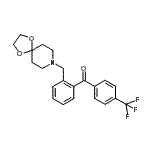 CAS#: 898756-33-7, [2-(1,4-Dioxa-8-azaspiro[4.5]dec-8-ylmethyl)phenyl][4-(trifluoromethyl)phenyl]methanone