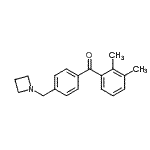 CAS#: 898756-58-6, [4-(1-Azetidinylmethyl)phenyl](2,3-dimethylphenyl)methanone