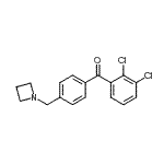 CAS#: 898756-94-0, [4-(1-Azetidinylmethyl)phenyl](2,3-dichlorophenyl)methanone