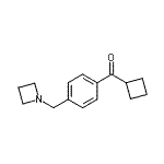 CAS#: 898757-12-5, [4-(1-Azetidinylmethyl)phenyl](cyclobutyl)methanone
