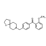CAS#: 898757-49-8, [4-(1,4-Dioxa-8-azaspiro[4.5]dec-8-ylmethyl)phenyl](2-methoxyphenyl)methanone