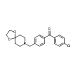 CAS#: 898757-82-9, (4-Chlorophenyl)[4-(1,4-dioxa-8-azaspiro[4.5]dec-8-ylmethyl)phenyl]methanone