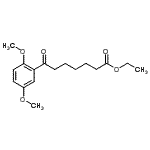 CAS#: 898758-35-5, Ethyl 7-(2,5-dimethoxyphenyl)-7-oxoheptanoate