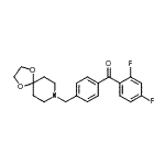 CAS#: 898758-43-5, (2,4-Difluorophenyl)[4-(1,4-dioxa-8-azaspiro[4.5]dec-8-ylmethyl)phenyl]methanone