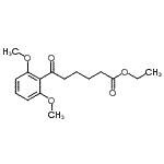 CAS#: 898758-47-9, Ethyl 6-(2,6-dimethoxyphenyl)-6-oxohexanoate