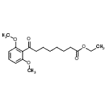 CAS 登录号：898758-53-7， 乙基8-(2,6-二甲氧基苯基)-8-氧代辛酸酯