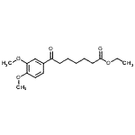 CAS 登录号：898758-56-0， 乙基7-(3,4-二甲氧基苯基)-7-氧代庚酸酯