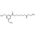 CAS 登录号：898758-69-5， 乙基8-(3,5-二甲氧基苯基)-8-氧代辛酸酯