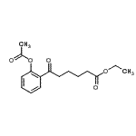 CAS#: 898758-75-3, Ethyl 6-(2-acetoxyphenyl)-6-oxohexanoate