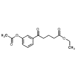 CAS 登录号：898758-79-7， 乙基5-(3-乙酰氧基苯基)-5-氧代戊酸酯
