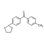 CAS#: 898759-84-7, [4-(1,3-Dioxolan-2-yl)phenyl](4-methylphenyl)methanone