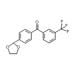 CAS#: 898760-52-6, [4-(1,3-Dioxolan-2-yl)phenyl][3-(trifluoromethyl)phenyl]methanone