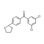 CAS#: 898760-74-2, (3,5-Dichlorophenyl)[4-(1,3-dioxolan-2-yl)phenyl]methanone