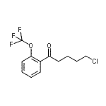 CAS#: 898761-39-2, 5-Chloro-1-[2-(trifluoromethoxy)phenyl]-1-pentanone