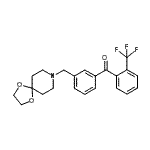 CAS#: 898762-03-3, [3-(1,4-Dioxa-8-azaspiro[4.5]dec-8-ylmethyl)phenyl][2-(trifluoromethyl)phenyl]methanone