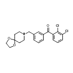 CAS#: 898762-19-1, (2,3-Dichlorophenyl)[3-(1,4-dioxa-8-azaspiro[4.5]dec-8-ylmethyl)phenyl]methanone