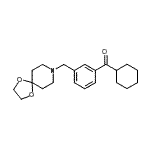 CAS#: 898762-55-5, Cyclohexyl[3-(1,4-dioxa-8-azaspiro[4.5]dec-8-ylmethyl)phenyl]methanone