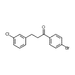 CAS#: 898762-56-6, 1-(4-Bromophenyl)-3-(3-chlorophenyl)-1-propanone