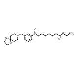 CAS#: 898762-68-0, Ethyl 8-[3-(1,4-dioxa-8-azaspiro[4.5]dec-8-ylmethyl)phenyl]-8-oxooctanoate