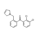 CAS#: 898763-70-7, (2,3-Dichlorophenyl)[2-(2,5-dihydro-1H-pyrrol-1-ylmethyl)phenyl]methanone