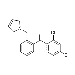 CAS#: 898763-72-9, (2,4-Dichlorophenyl)[2-(2,5-dihydro-1H-pyrrol-1-ylmethyl)phenyl]methanone