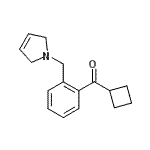 CAS#: 898763-90-1, Cyclobutyl[2-(2,5-dihydro-1H-pyrrol-1-ylmethyl)phenyl]methanone
