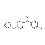 CAS#: 898764-05-1, (4-Chlorophenyl)[4-(2,5-dihydro-1H-pyrrol-1-ylmethyl)phenyl]methanone