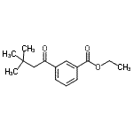 CAS#: 898764-29-9, Ethyl 3-(3,3-dimethylbutanoyl)benzoate