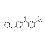 CAS#: 898764-46-0, [4-(2,5-Dihydro-1H-pyrrol-1-ylmethyl)phenyl][3-(trifluoromethyl)phenyl]methanone