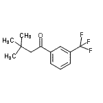 CAS#: 898764-74-4, 3,3-Dimethyl-1-[3-(trifluoromethyl)phenyl]-1-butanone