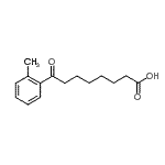 CAS#: 898765-36-1, 8-(2-Methylphenyl)-8-oxooctanoic acid