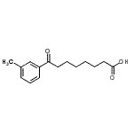 CAS#: 898765-42-9, 8-(3-Methylphenyl)-8-oxooctanoic acid