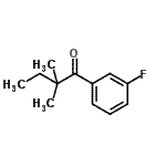 CAS#: 898765-46-3, 1-(3-Fluorophenyl)-2,2-dimethyl-1-butanone