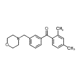 CAS#: 898765-56-5, (2,4-Dimethylphenyl)[3-(4-morpholinylmethyl)phenyl]methanone