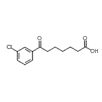CAS#: 898765-73-6, 7-(3-Chlorophenyl)-7-oxoheptanoic acid