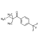 CAS 登录号：898765-82-7， 2,2-二甲基-1-[4-(三氟甲基)苯基]-1-丁酮
