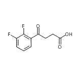 CAS 登录号：898766-11-5， 4-(2,3-二氟苯基)-4-氧代丁酸