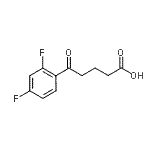 CAS#: 898766-25-1, 5-(2,4-Difluorophenyl)-5-oxopentanoic acid