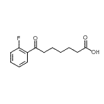 CAS#: 898766-55-7, 7-(2-Fluorophenyl)-7-oxoheptanoic acid