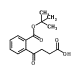 CAS#: 898766-99-9, 4-(2-{[(2-Methyl-2-propanyl)oxy]carbonyl}phenyl)-4-oxobutanoic acid