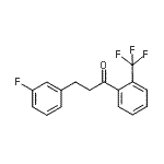 CAS#: 898767-38-9, 3-(3-Fluorophenyl)-1-[2-(trifluoromethyl)phenyl]-1-propanone