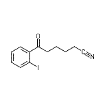 CAS#: 898768-03-1, 6-(2-Iodophenyl)-6-oxohexanenitrile